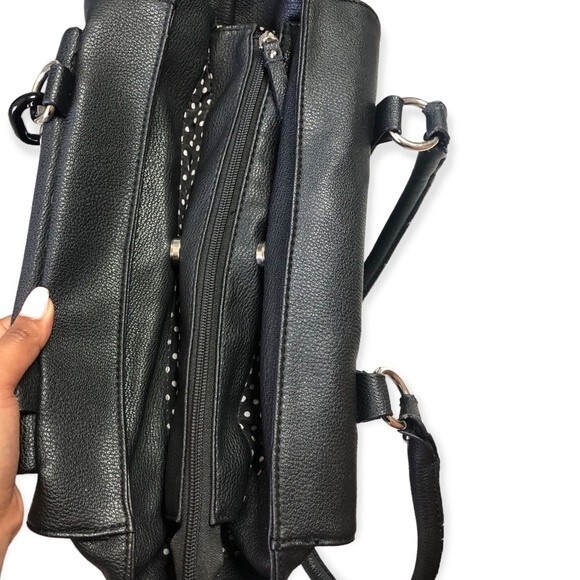 Lulu By Lulu Guinness Faux Pebbled Leather Spacious Handbag - Picture 4 of 9